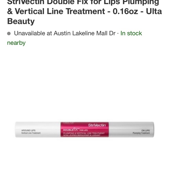 NEW!! StriVectin double fix for lips. Lip plumping and line reducing. 👄👄 - Picture 2 of 6
